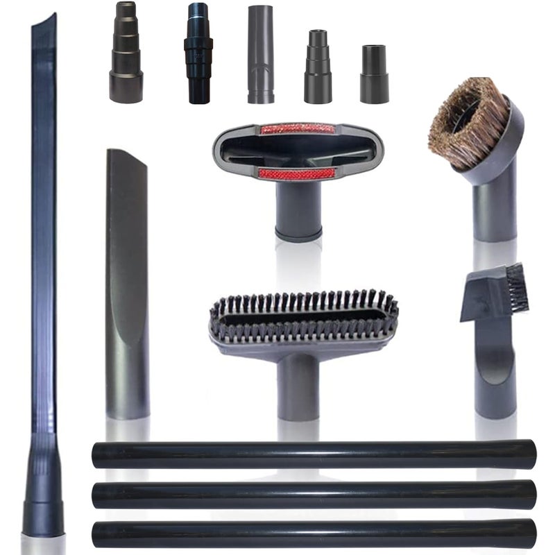 VACEXT Household Cleaning Kit Attachments Vacuum Cleaner Accessories Universal Vacuum Hose Adapters Flexible Crevice Tool for Dryer Lint Vent Trap Cleaner - Image 1